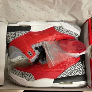 Jordan Fire Red 3! Brand New! *FAST SHIP*
